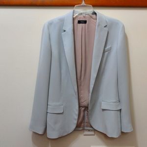 Theory light blue blazer